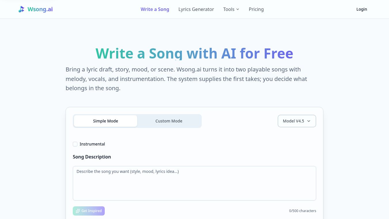 Wsong.ai