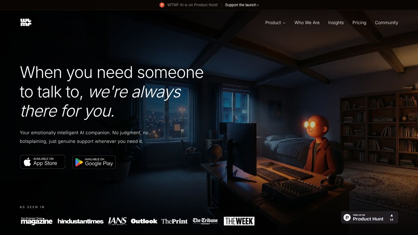 WTMF AI (What's The Matter, Friend?)