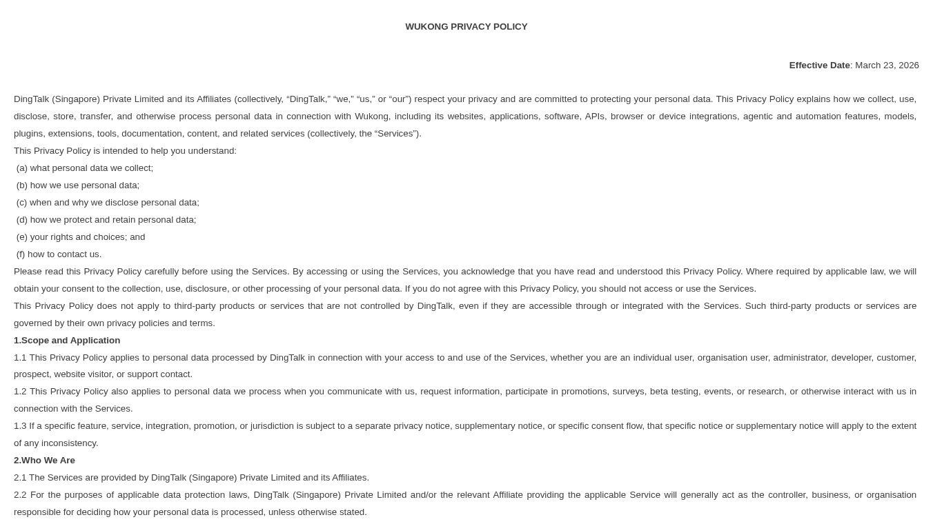 Wukong AI-Native Workspace