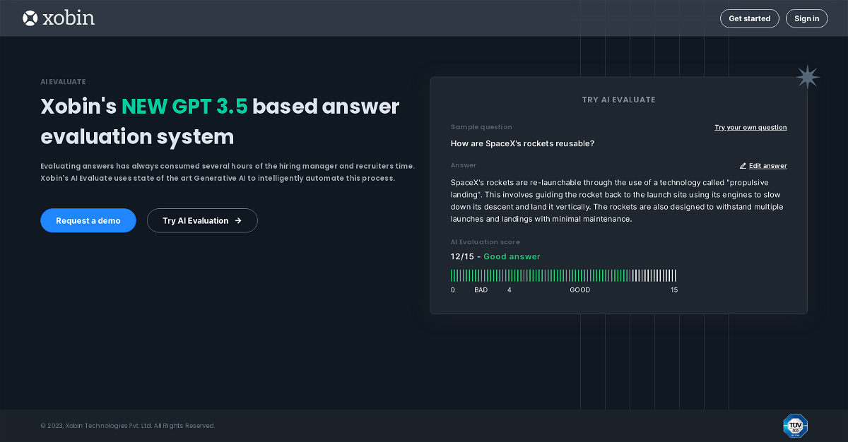 Xobin AI Evaluate