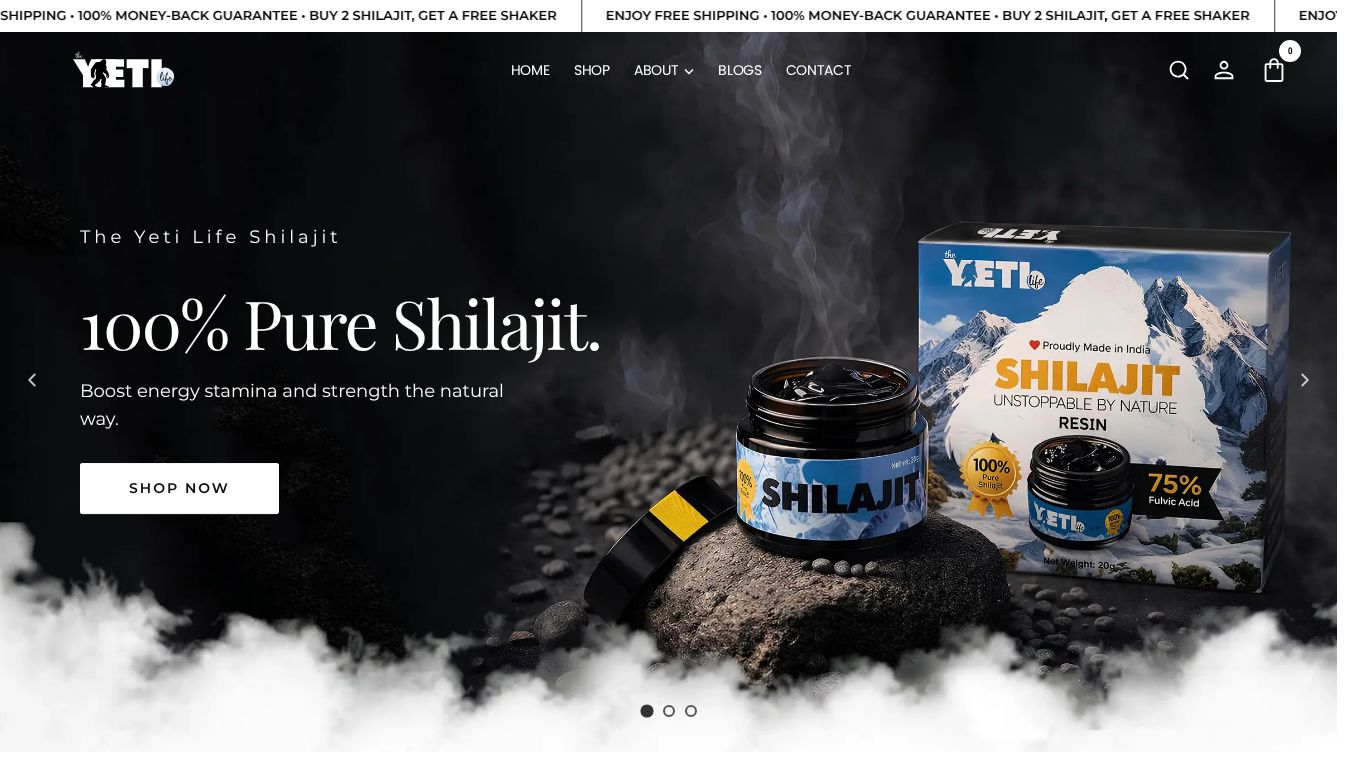 Yeti Shilajit Resin Your Fitness Life