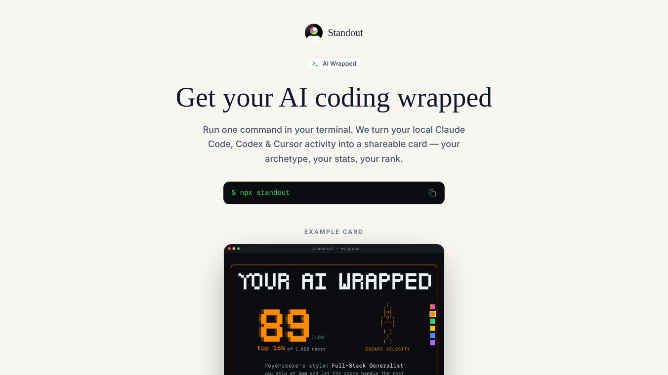 Your AI wrapped