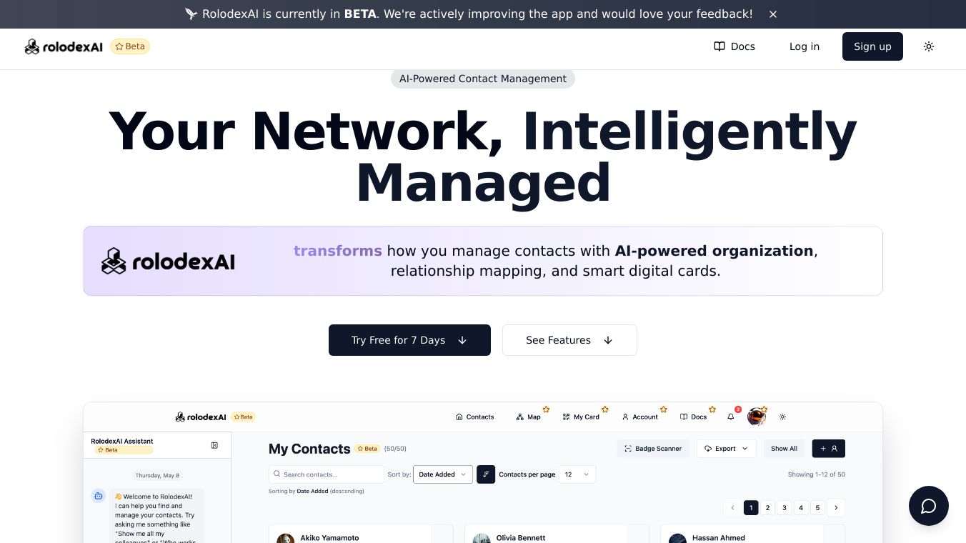 Your network, intelligently managed