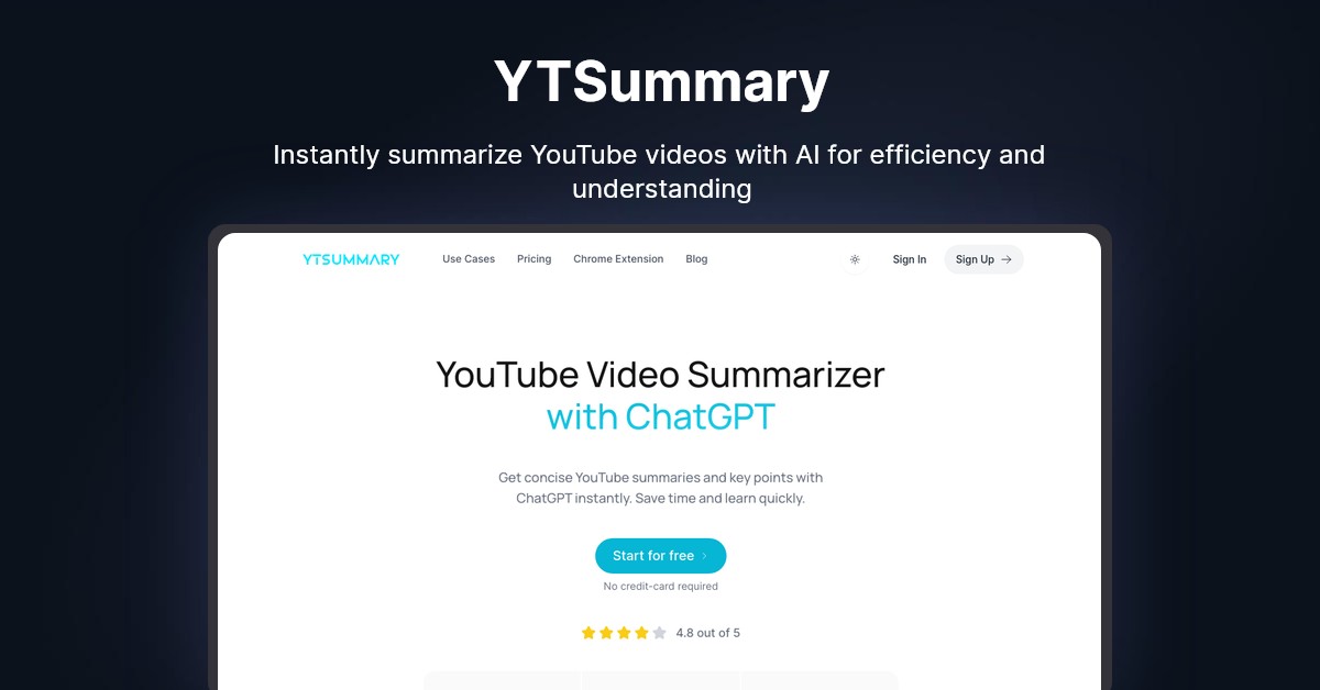 YTSummary