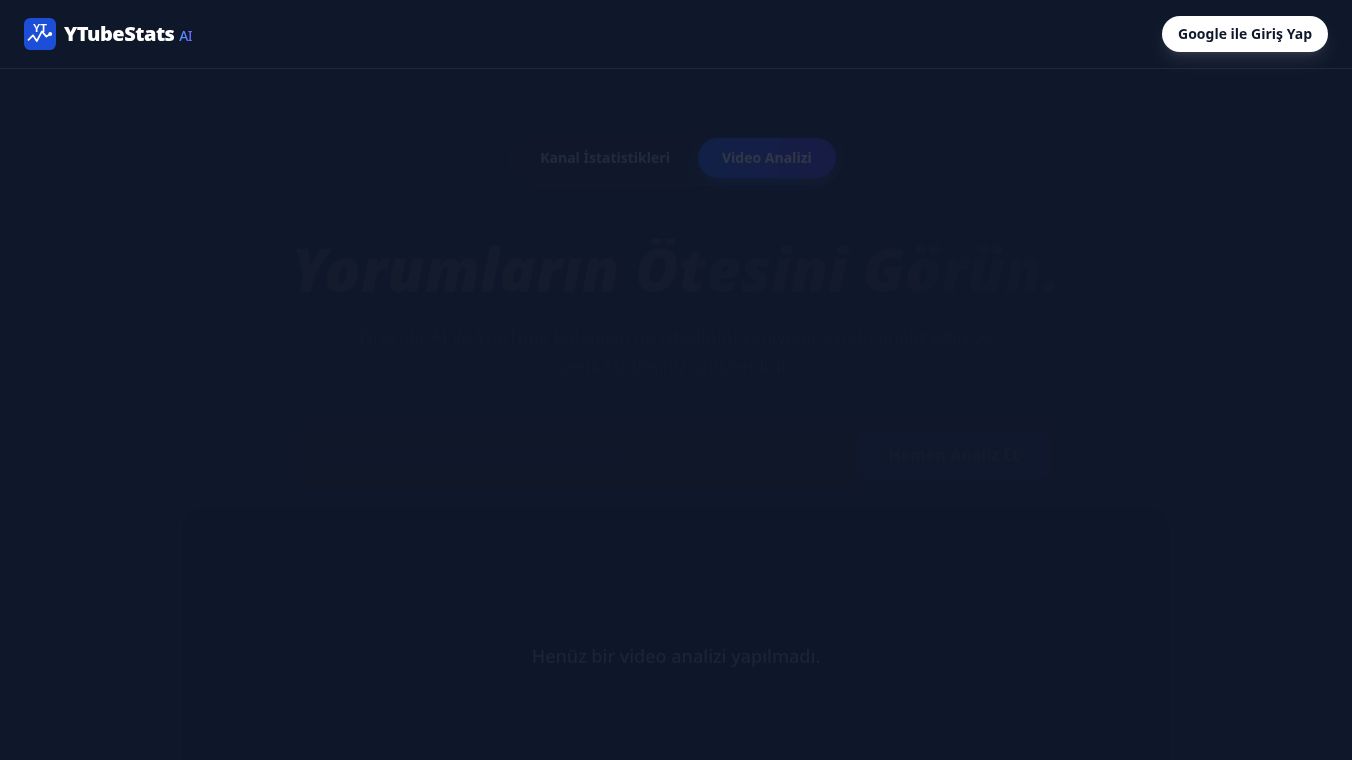 YTubeStats AI