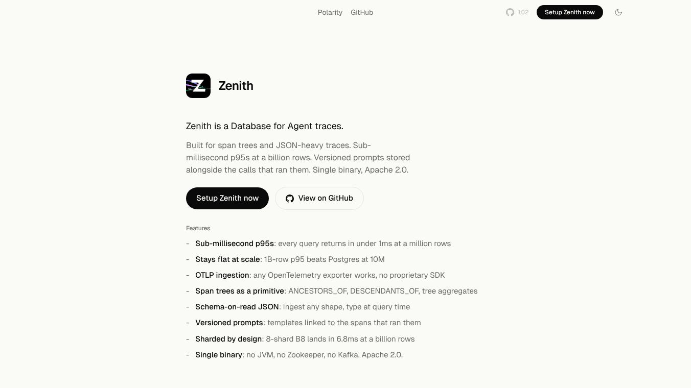 ZenithDB