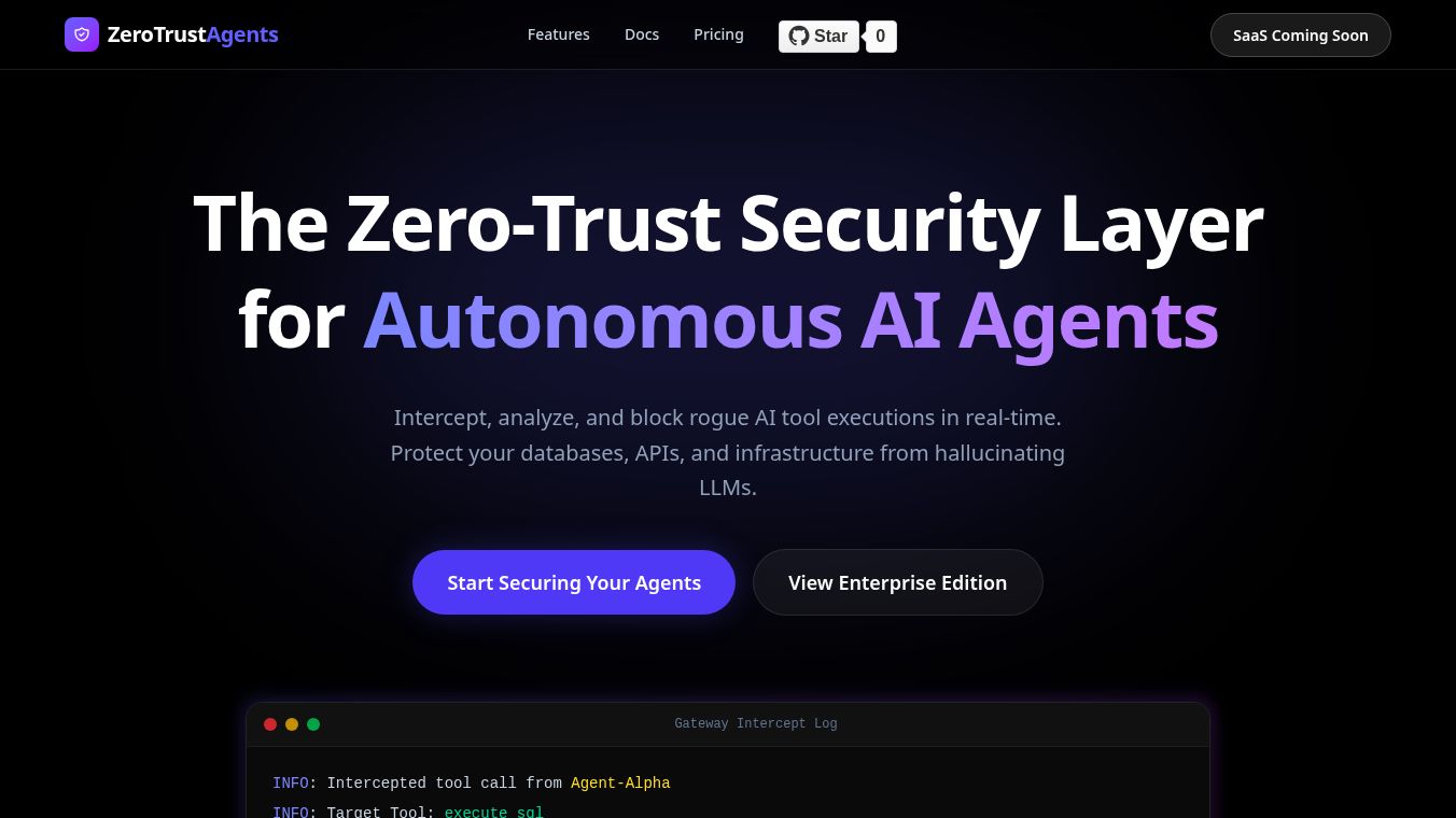 ZeroTrust Agents