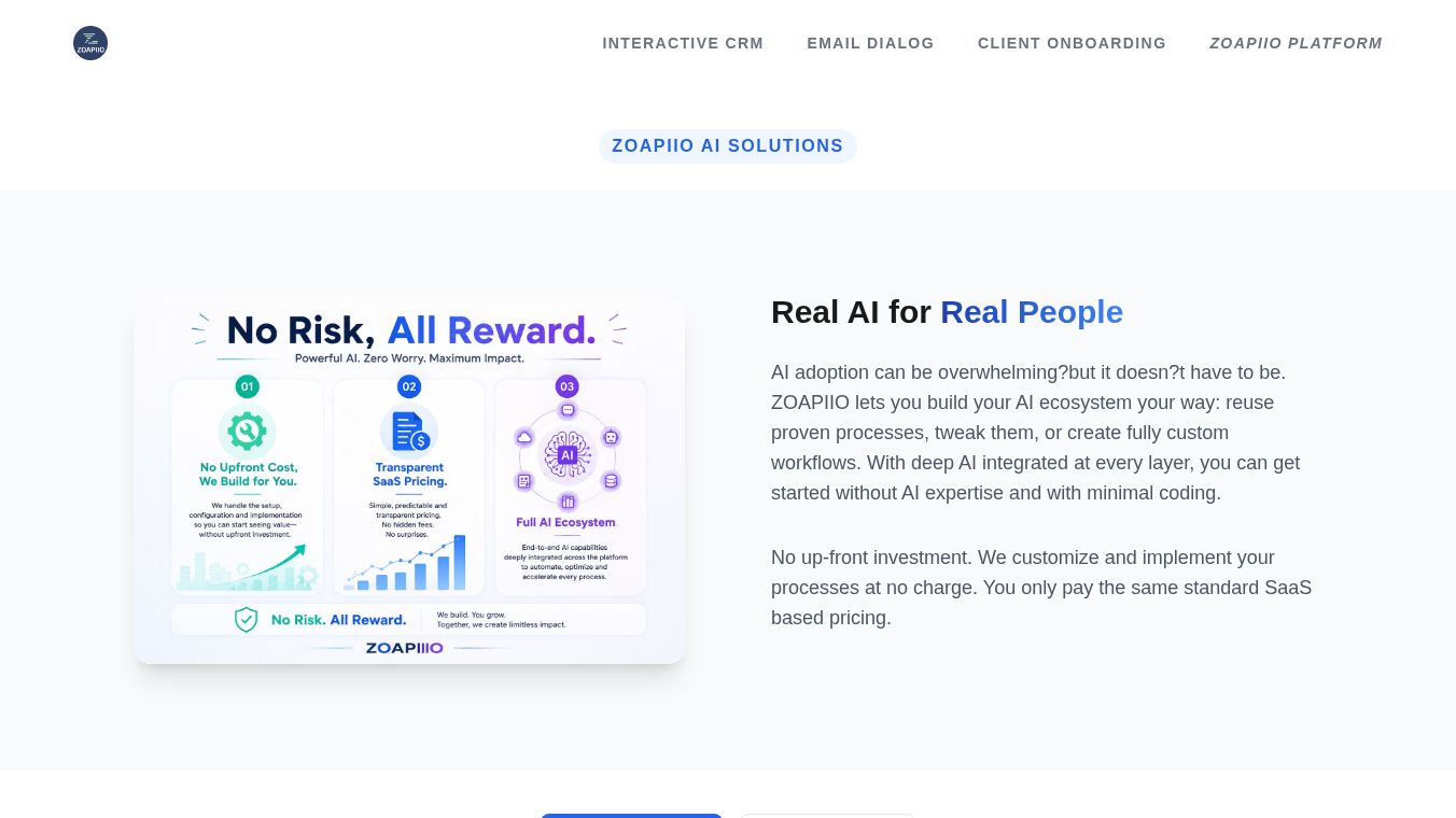 ZOAPIIO AI