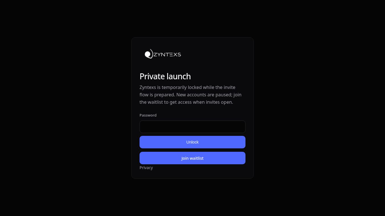 Zyntexs Market