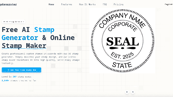 Free AI Stamp Generator & Online Stamp Maker