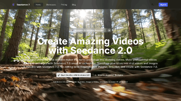 Seedance 2.0 AI Video Generator