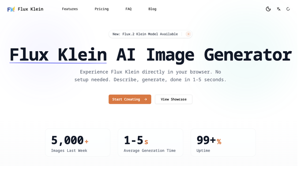 Flux Klein AI Image Generator