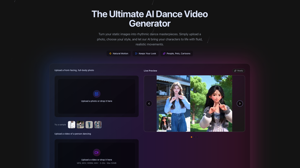AI Dance Generator