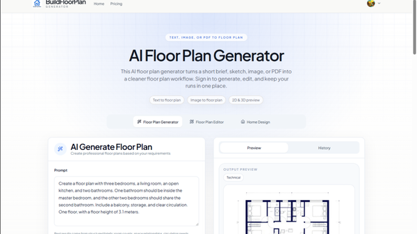 ai floor plan
