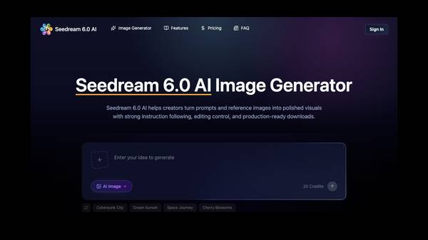 Seedream 6.0 AI