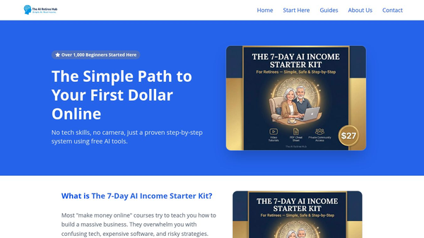 7-Day AI Income Starter Kit