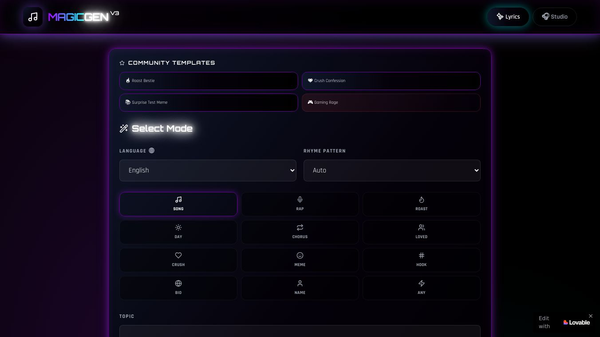 𝓜𝓪𝓰𝓲𝓬𝓖𝓮𝓷 𝓥3