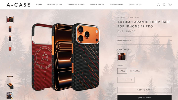 A-Case Autumn Aramid Fiber Case