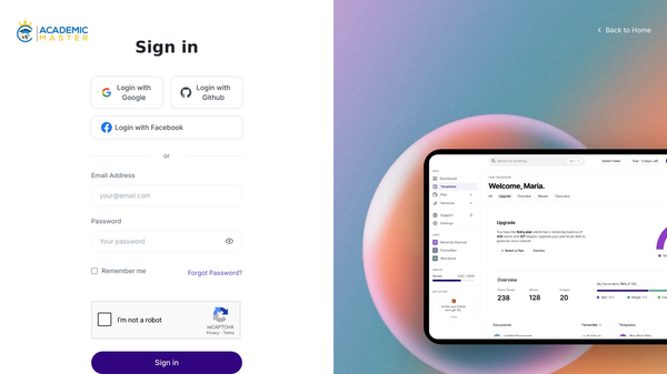Academic Master AI Services