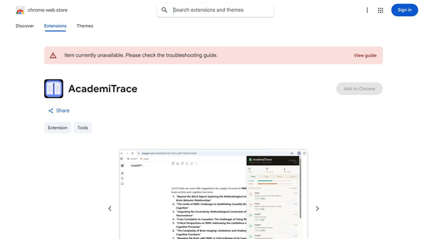 AcademiTrace