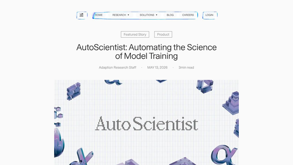 Adaption AutoScientist