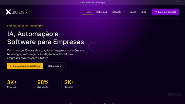 Advisor de Tecnologia Tecnovix