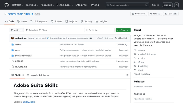 After Effects Agent Skills