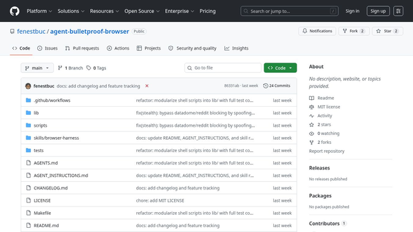 Agent Bulletproof Browser
