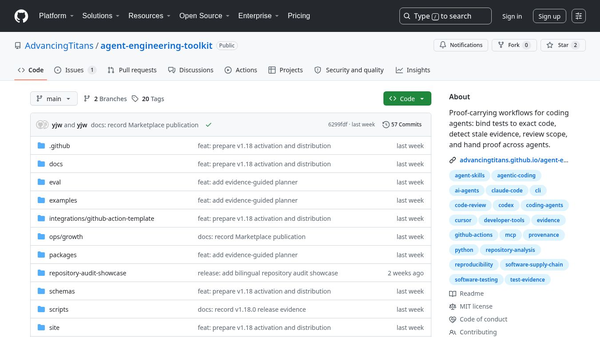 Agent Engineering Toolkit