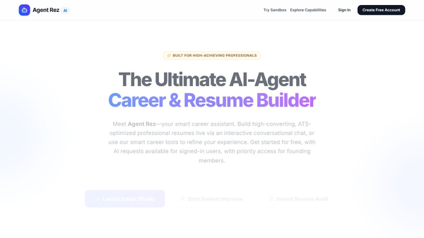 Agent Rez Ai