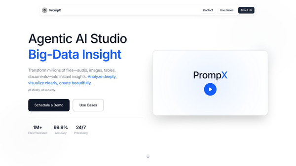 Agentic AI Studio for Big-Data Insight