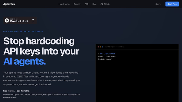 AgentKey — Agent Access Management