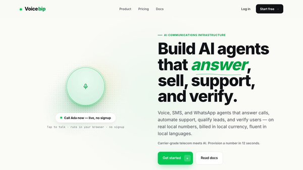 AI Agent Platform for Nigerian Developer