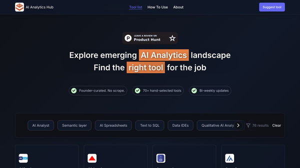 AI Analytics Hub