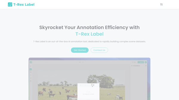 AI Auto-Labeling by T-Rex Label