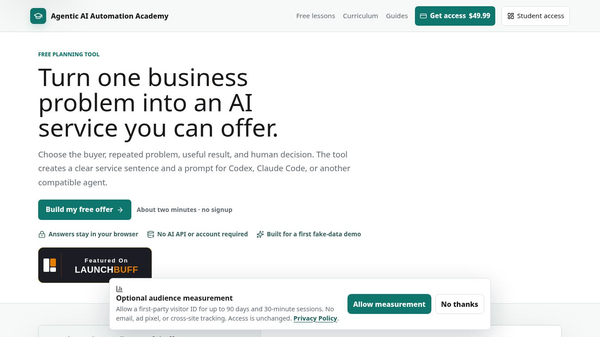 AI Automation Offer Builder