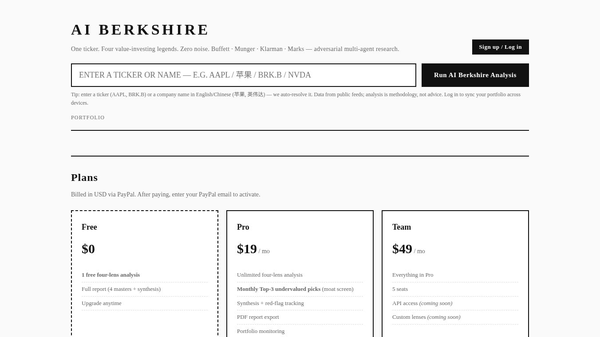 AI Berkshire