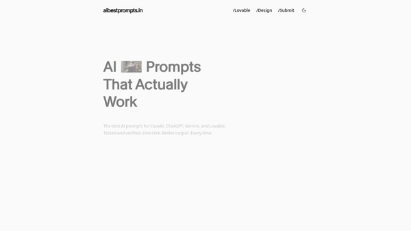 AI Best Prompts