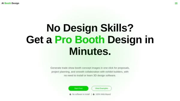 AI Booth Design