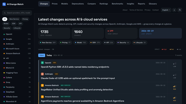 AI Change Watch