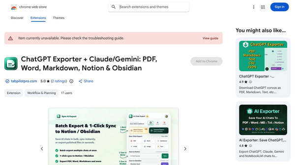 AI Chat Exporter