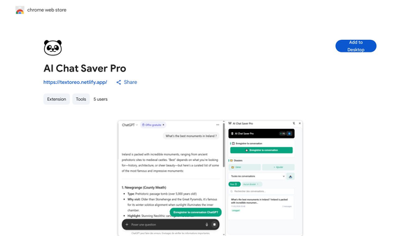 AI Chat Saver Pro