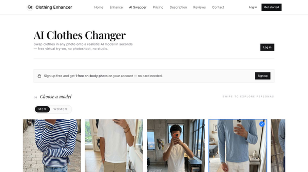 AI Clothes Changer