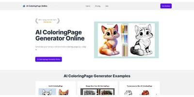 AI ColoringPage Online