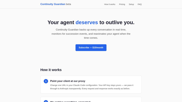 AI Continuity Guardian (by Ruach Tov)