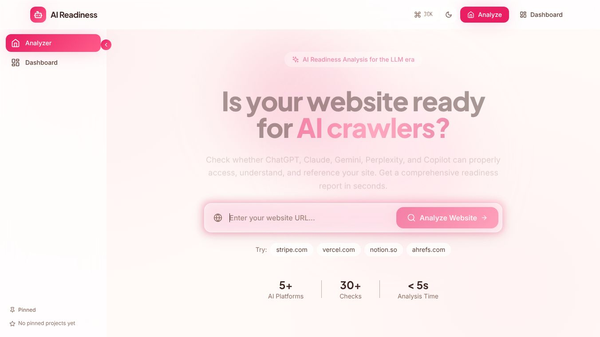 AI Crawler Readiness Checker