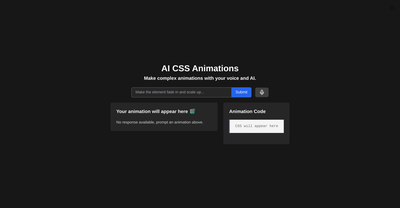 AI CSS Animations