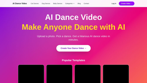 AI Dance Video