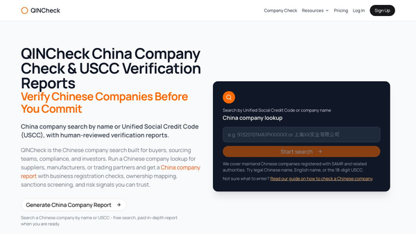 AI Deep Research (QINCheck)