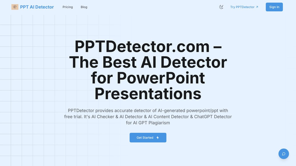 AI Detector for PPT